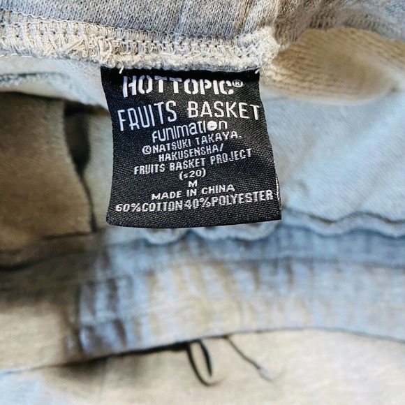 FRUITS BASKET CHARACTER SWEATPANTS SIZE MEDIUM JOGGERS - Picture 4 of 5